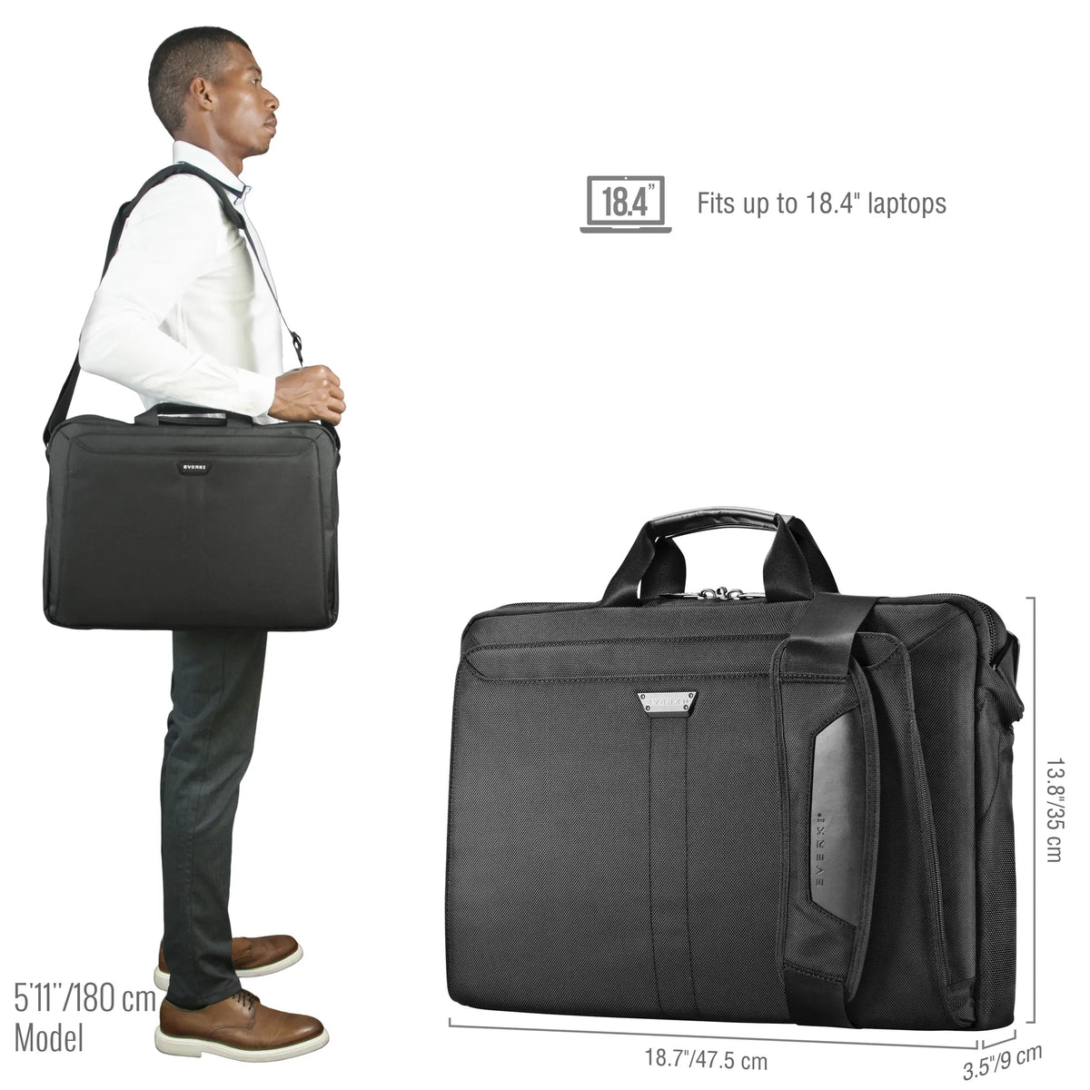 Image 13 for Everki Lunar 18.4-Inch Notebook Briefcase