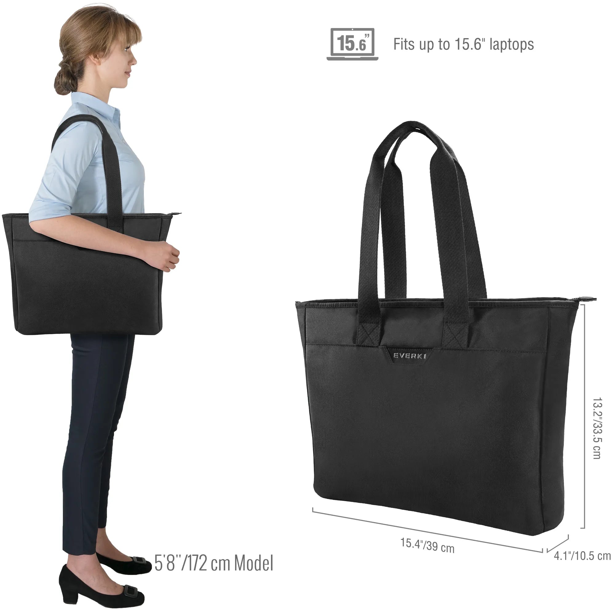 Image 11 for Everki Business 418 15.6" Women's Laptop Tote Bag