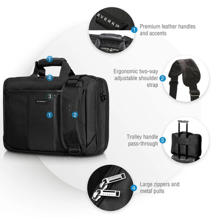 Image 1 for Everki Versa 17.3-inch Laptop Briefcase