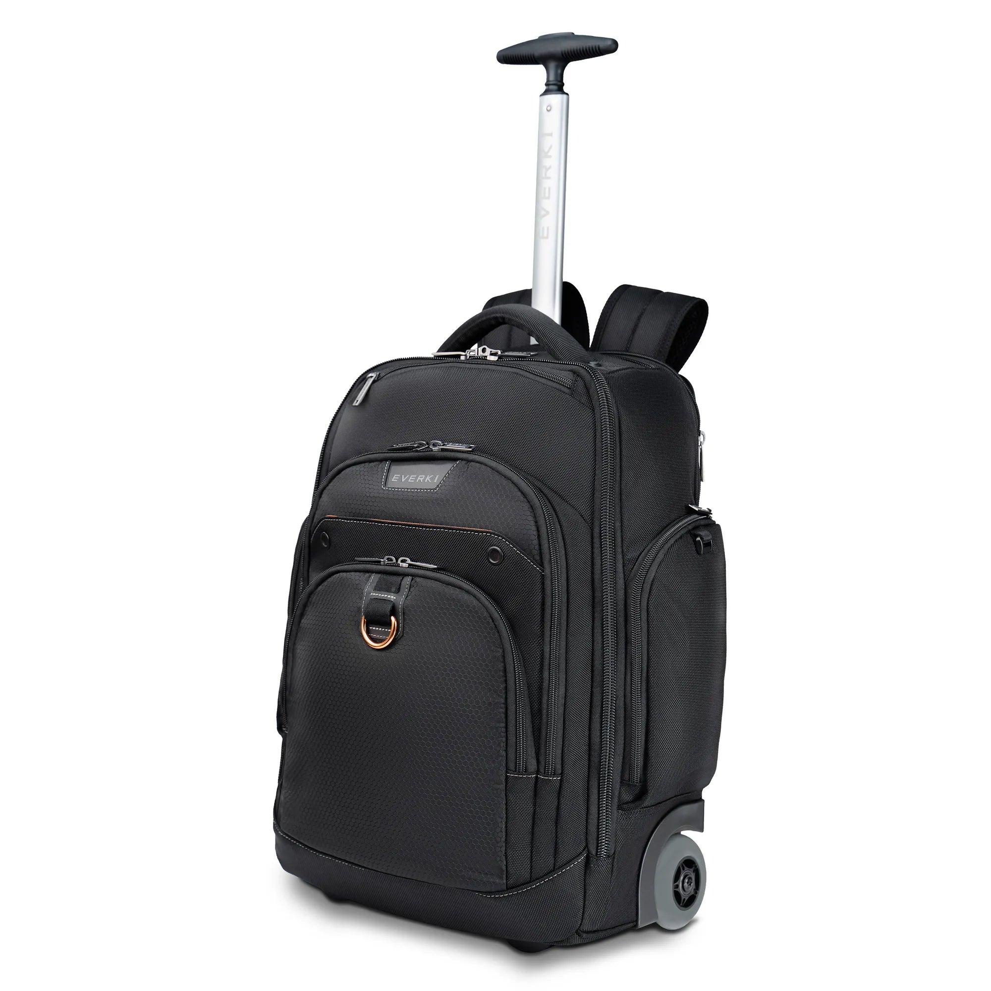 Image 1 for Everki Atlas 2 ECO Trolley Laptop Backpack - Grey - Fits up to 17.3" Laptops with RFID-Safe Pocket