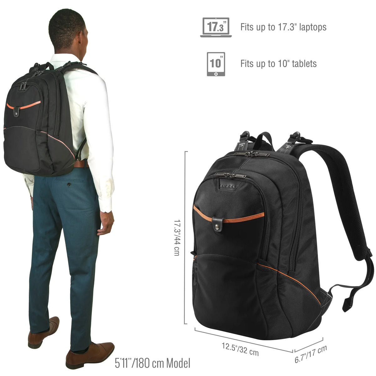 Image 13 for Everki EKP129 Glide 17.3-inch Notebook Backpack