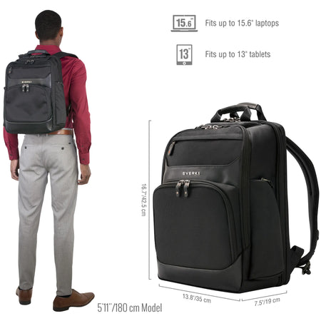 Image 3 for Everki Onyx 15.6" Laptop Backpack