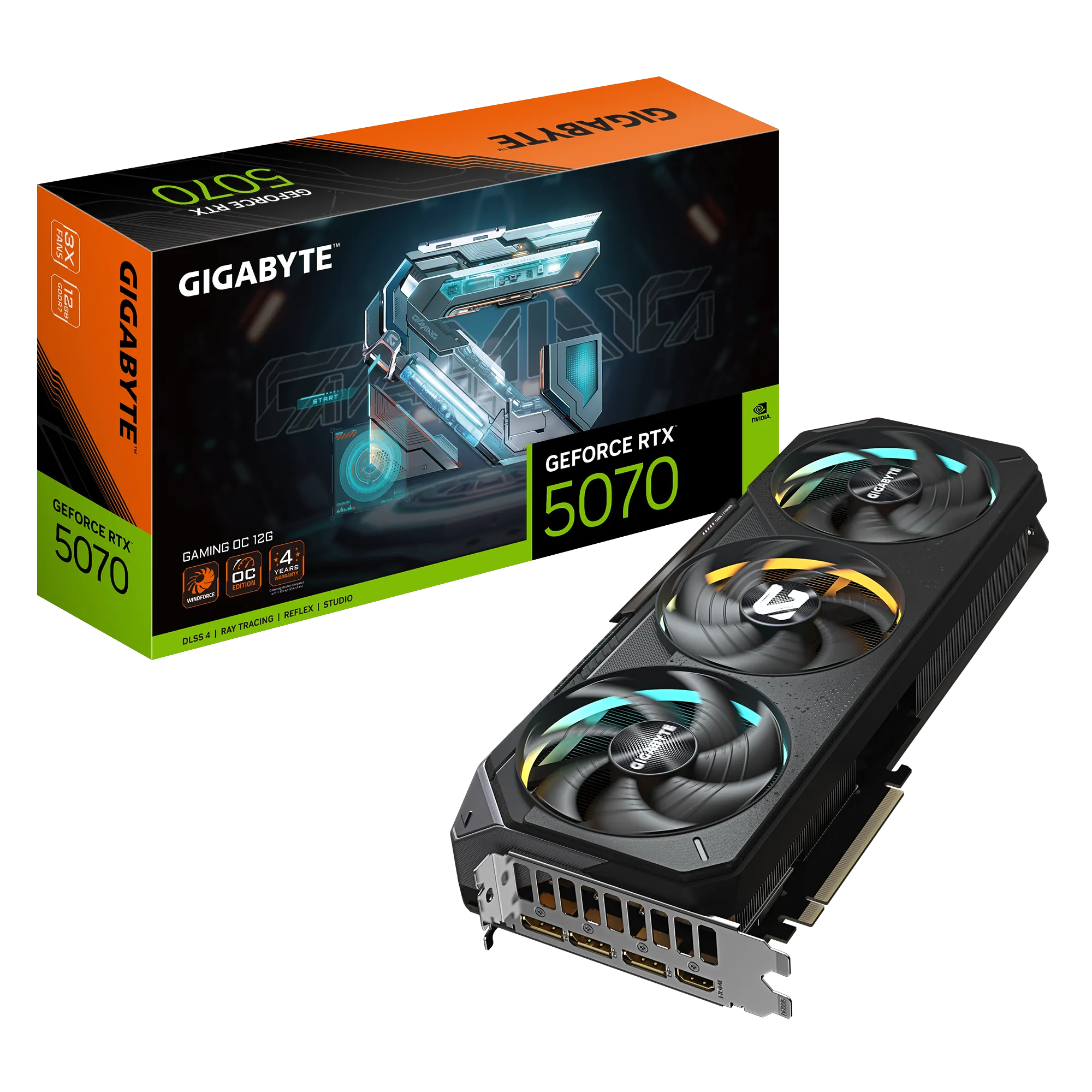 Image 7 for GIGABYTE GeForce RTX 5070 GAMING OC 12GB GDDR7