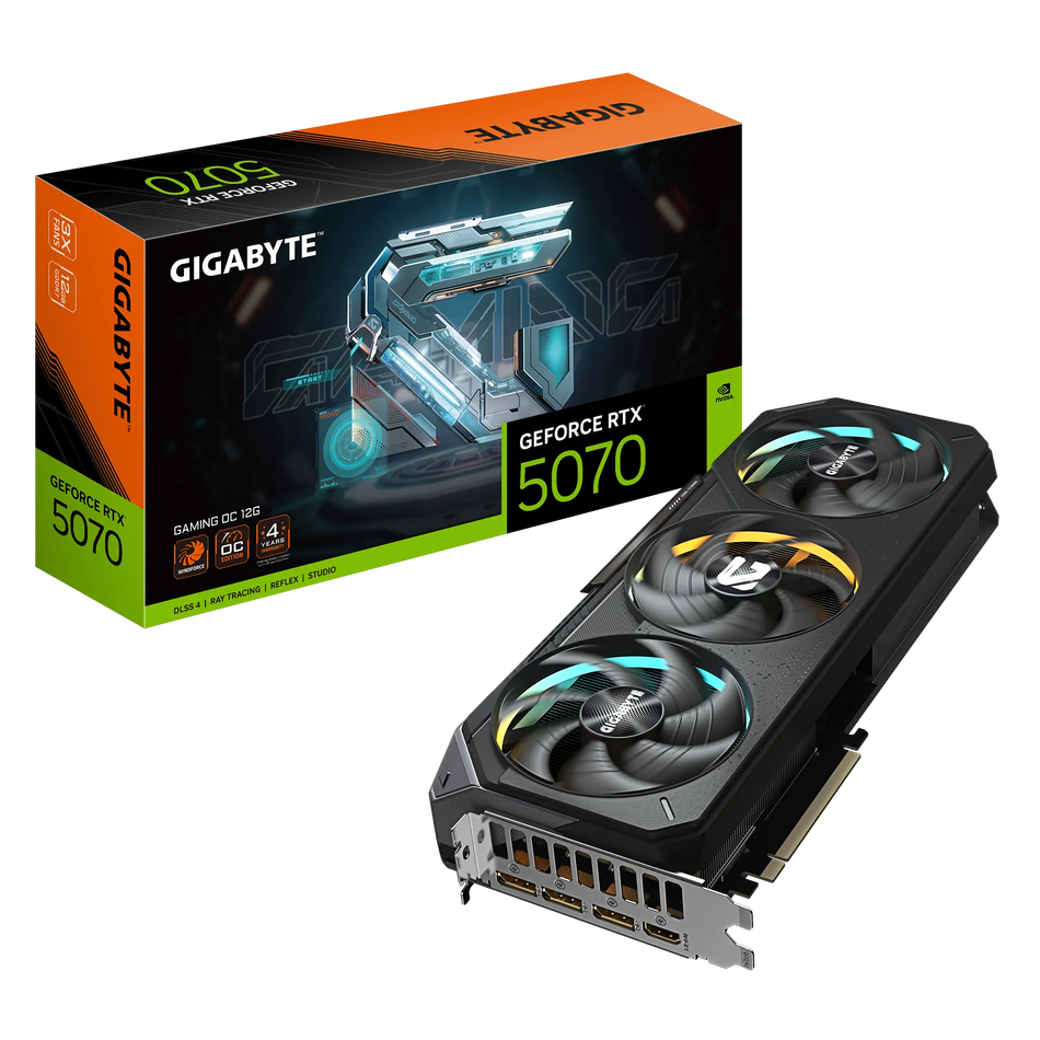 Image 7 for GIGABYTE GeForce RTX 5070 GAMING OC 12GB GDDR7