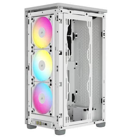 Image 17 for Corsair iCUE 2000D RGB Airflow White Mini-ITX Case