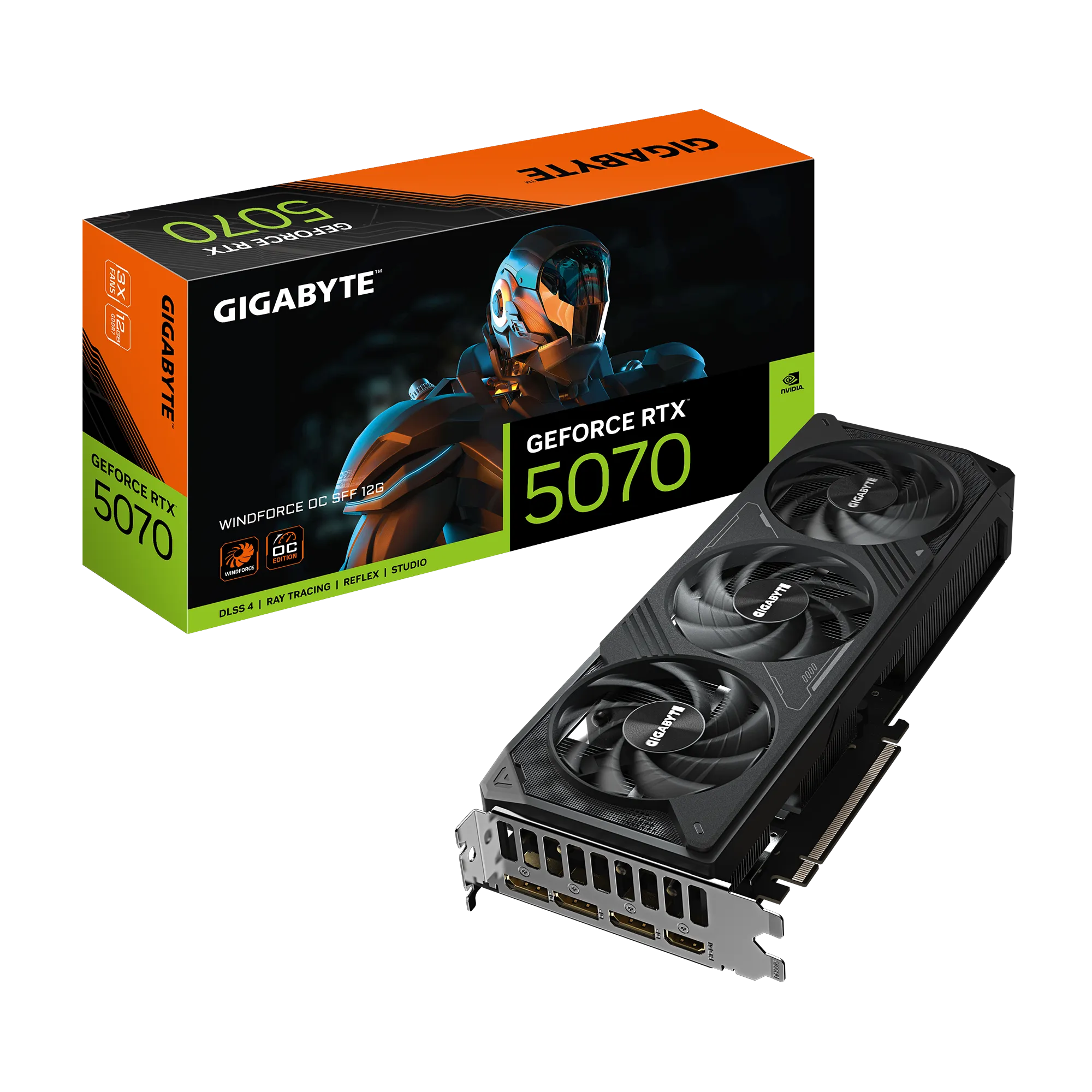 Image 7 for GIGABYTE GeForce RTX 5070 WINDFORCE OC SFF 12GB Graphics Card