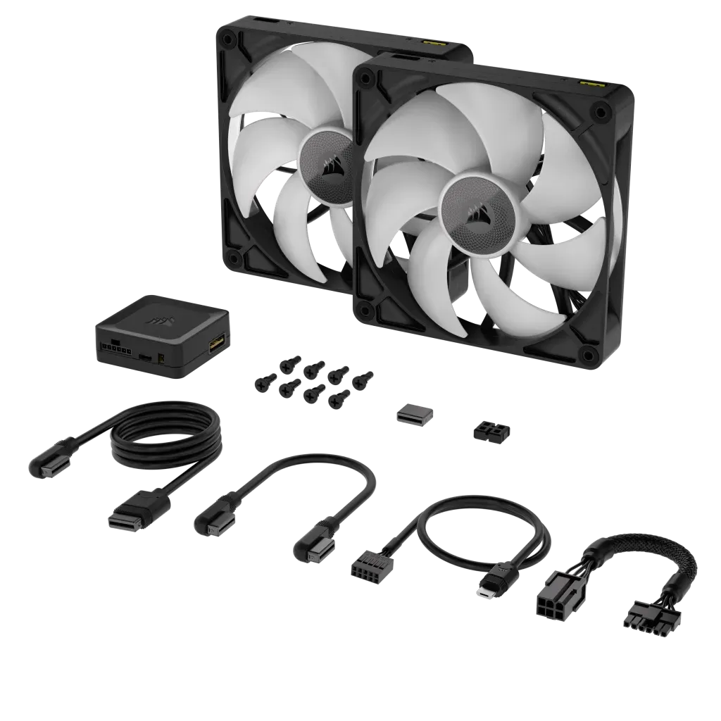 Image 9 for Corsair iCUE LINK RX140 140mm Fan Dual Pack