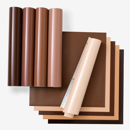 Image 5 for Cricut Premium Permanent Vinyl Skintone Sampler