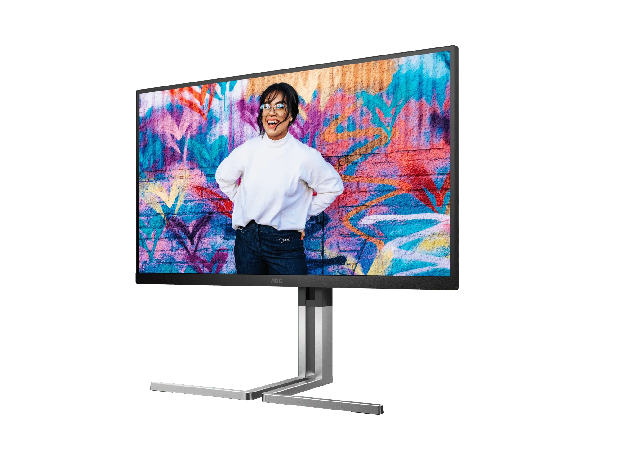 Image 12 for AOC U27U3XD 27-inch IPS Dual-Mode Monitor - UHD 4K 144Hz / FHD 288Hz, USB-C 90W PD, HDMI, DisplayPort, HDR400, Adaptive Sync, 3-Year Warranty
