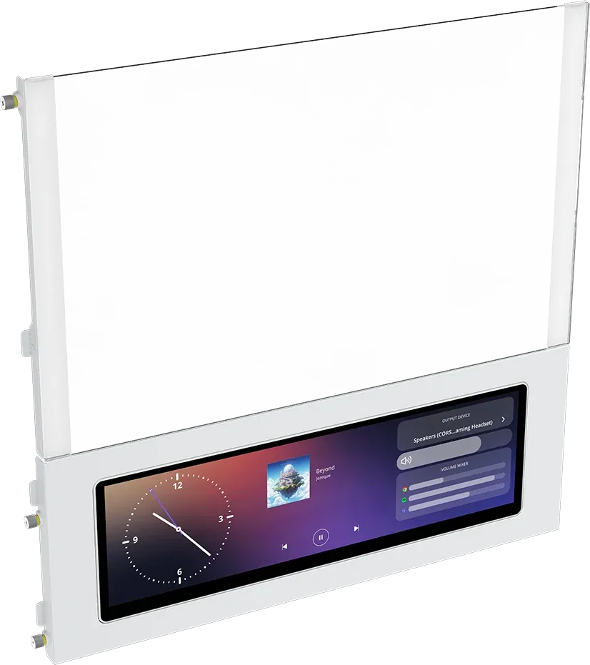 Image 10 for FRAME 4000D LCD RS ARGB Premium Mid-Tower PC Case