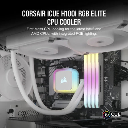 Image 15 for Corsair iCUE H100i ELITE RGB 240mm CPU Cooler