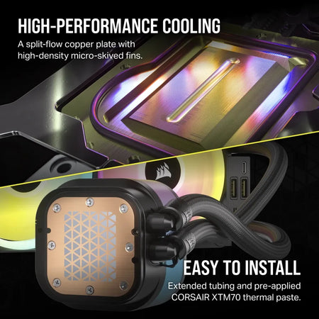 Image 19 for Corsair iCUE LINK H150i RGB Liquid CPU Cooler