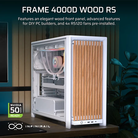 Image 10 for  FRAME 4000D RS WOOD Modular High Airflow Mid-Tower PC Case