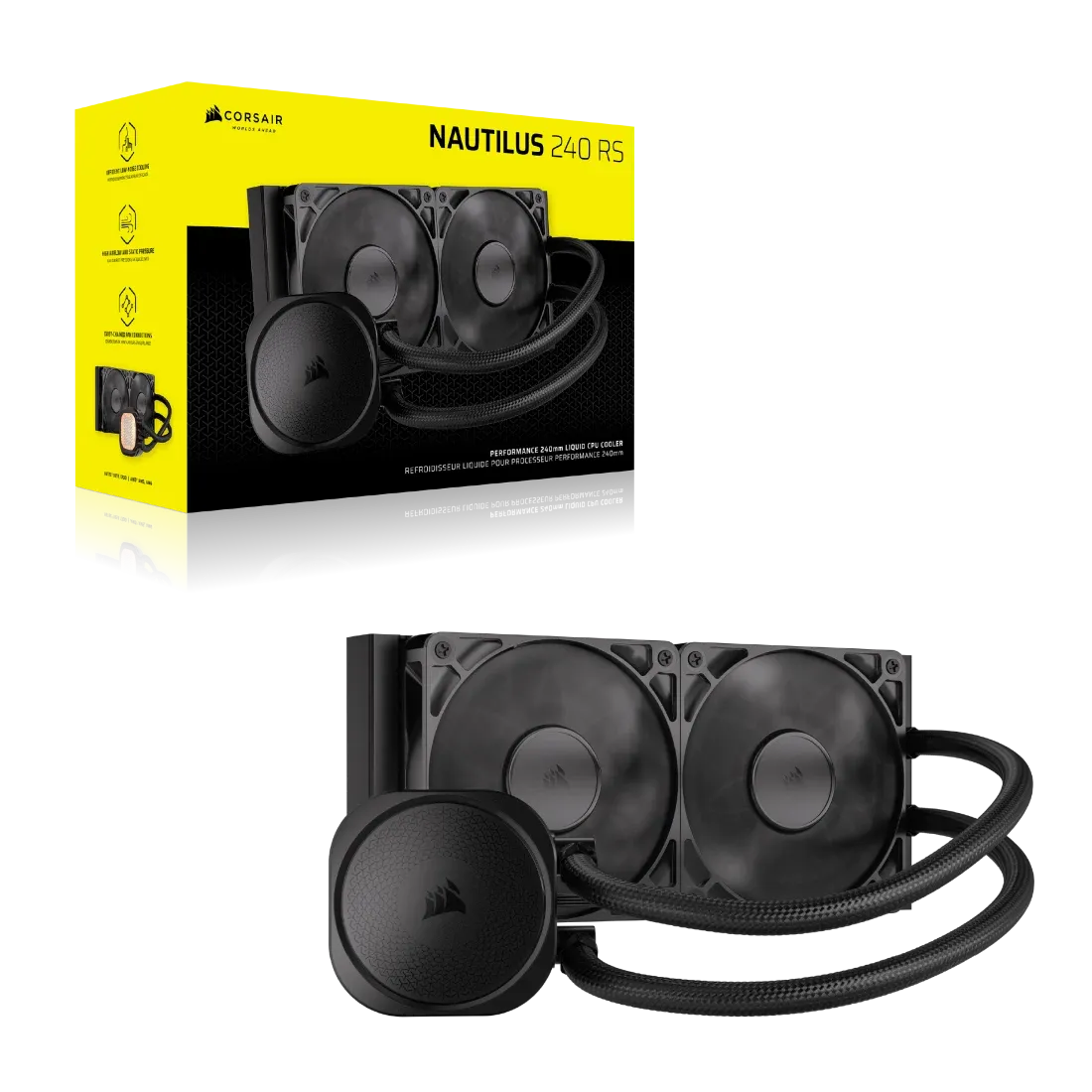 Image 17 for Corsair Nautilus 240 Liquid CPU Cooler