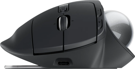 Image 5 for Logitech MX Ergo S Advanced Wireless Trackball - Graphite
