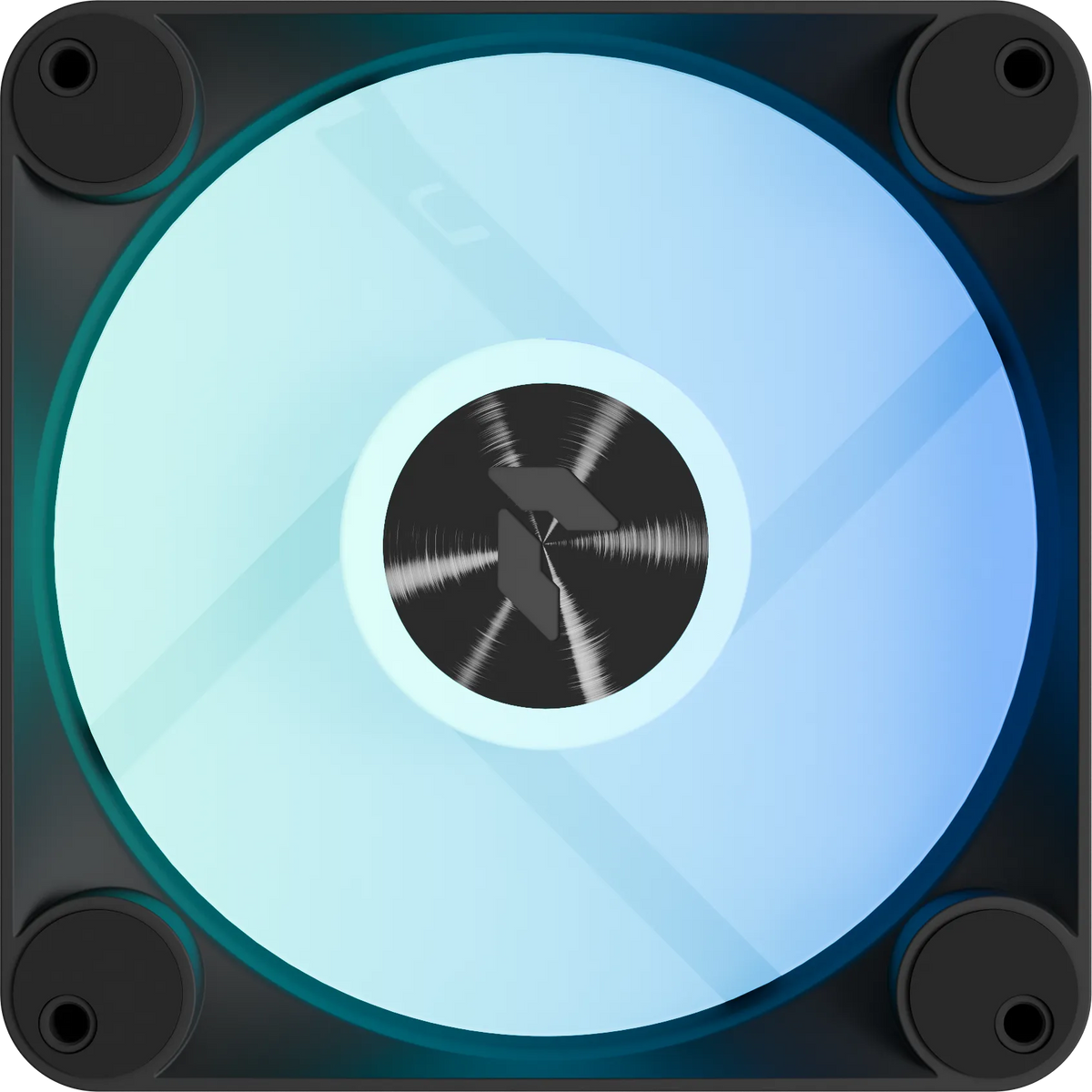 Image 2 for AeroCool APNX FP1-R 120mm PWM ARGB Reverse Blade PC Case Fan - Black