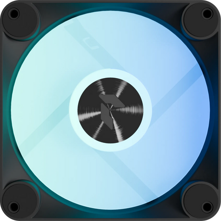 Image 2 for AeroCool APNX FP1-R 120mm PWM ARGB Reverse Blade PC Case Fan - Black