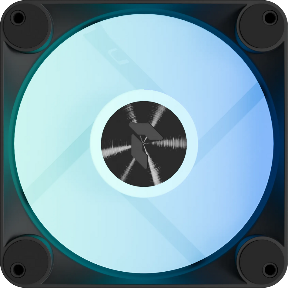 Image 2 for AeroCool APNX FP1-R 120mm PWM ARGB Reverse Blade PC Case Fan - Black