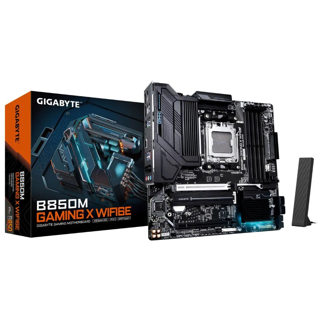 Image 1 for Gigabyte B850M Gaming X WiFi 6E AMD AM5 Micro ATX Motherboard