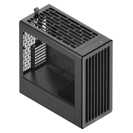 Image 4 for Aerocool HAVN BF 360 Flow Black EATX case - Adjustable GPU Bracket - Supports up to 7 fans (2x180