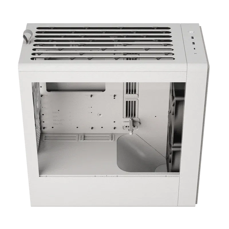 Image 3 for Aerocool HAVN BF 360 White EATX PC Case - Premium Airflow with Adjustable GPU Bracket