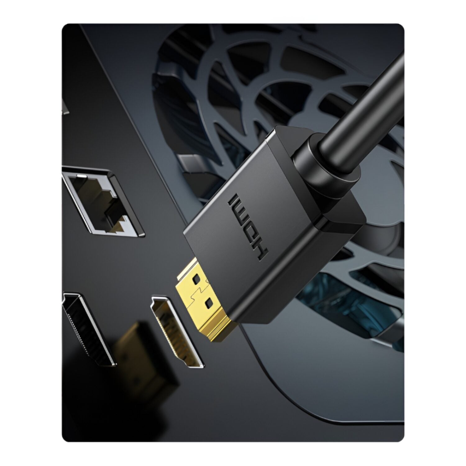 Image 5 for UGREEN HD104-10106 HDMI 4K Cable Male to Male Black 1m - Black