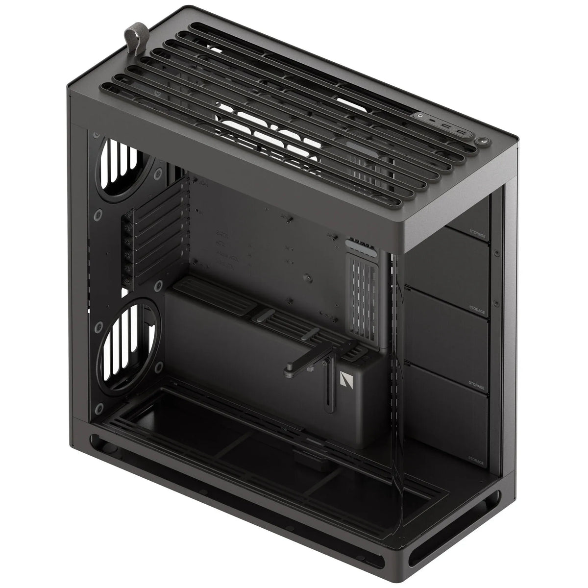 Image 2 for HAVN HS 420 Base Edition Black E-ATX Mid-Tower PC Case