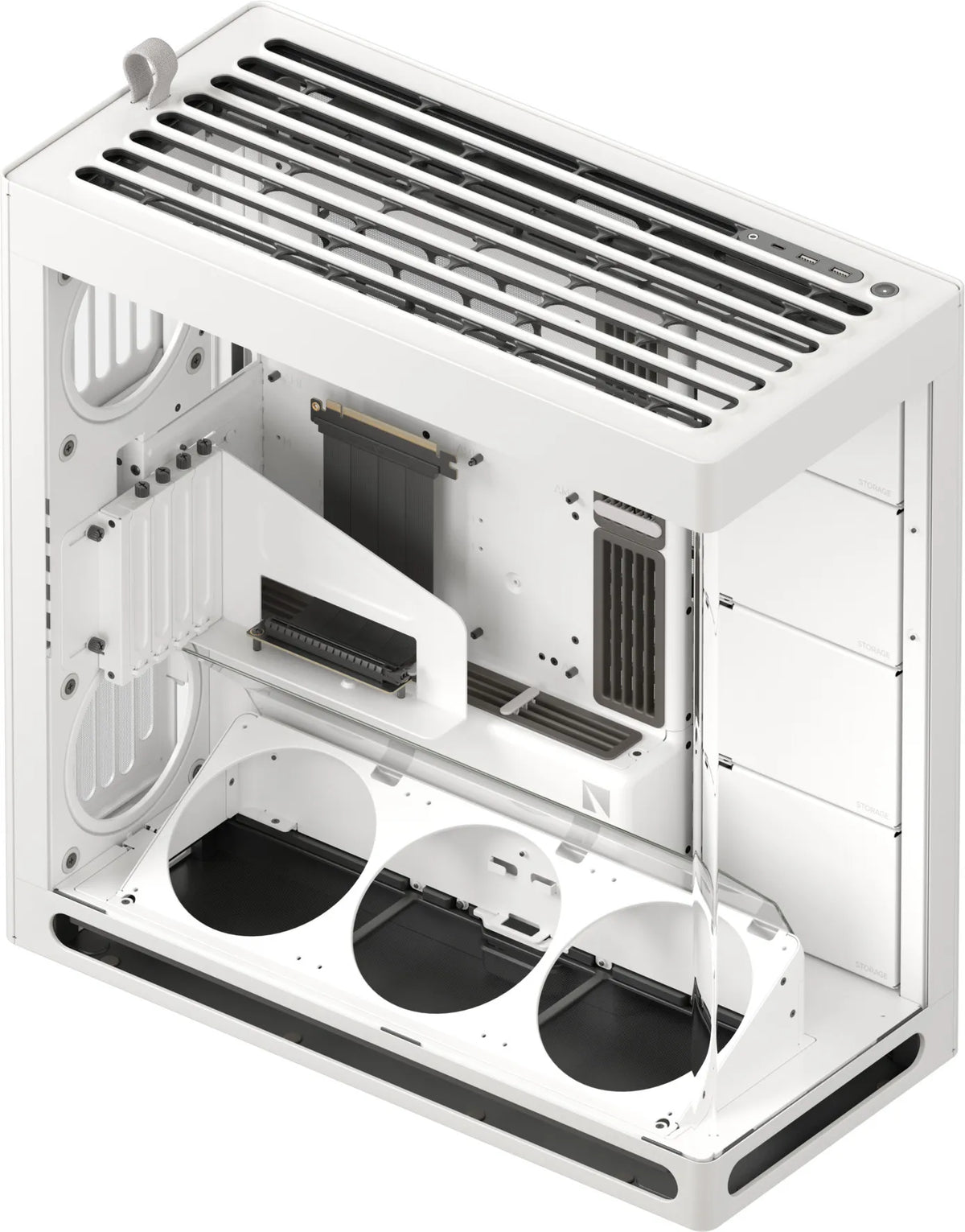 Image 1 for Aerocool HAVN HS 420 White EATX Case