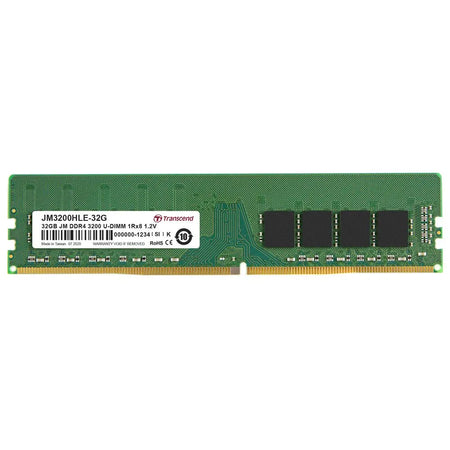 Image 2 for Transcend 32GB DDR4 3200MHz Desktop U-DIMM Memory
