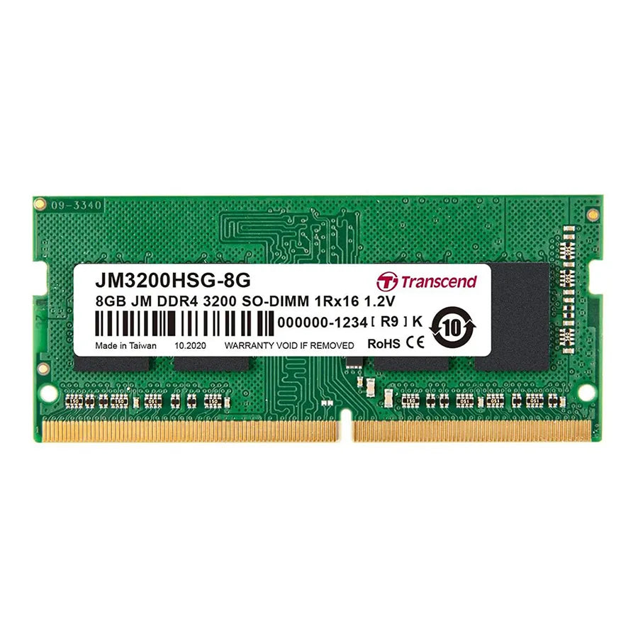 Image 2 for Transcend 8GB DDR4-3200 SO-DIMM Memory