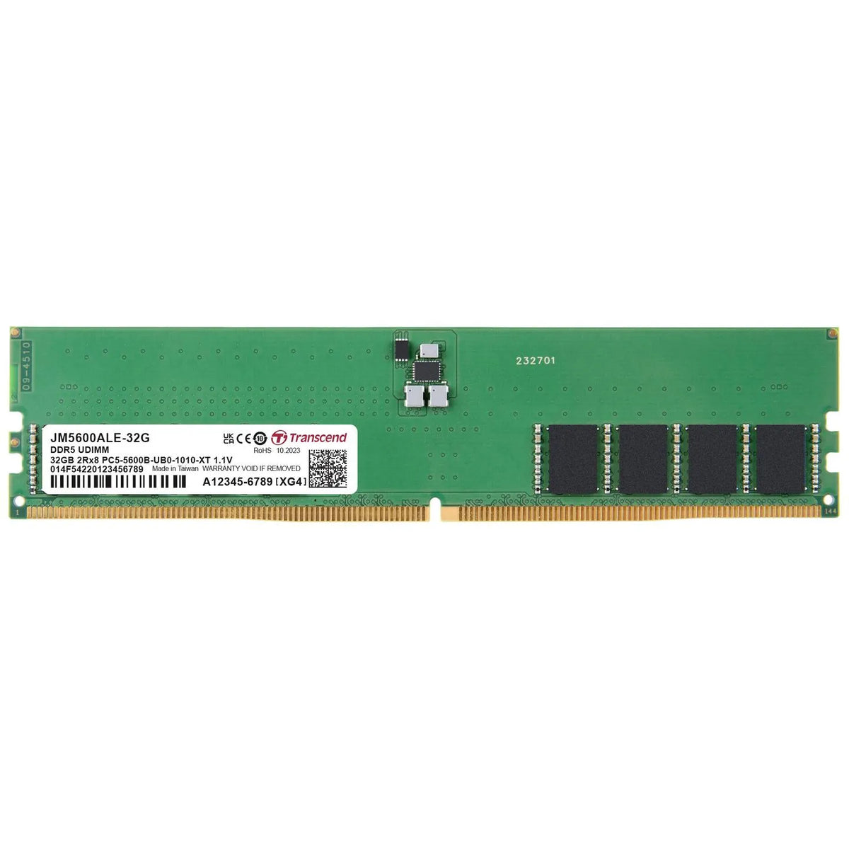 Image 2 for Transcend 32GB DDR5-5600 Desktop Memory