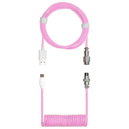 Image 1 for Cooler Master KB Coiled Cable - Magenta