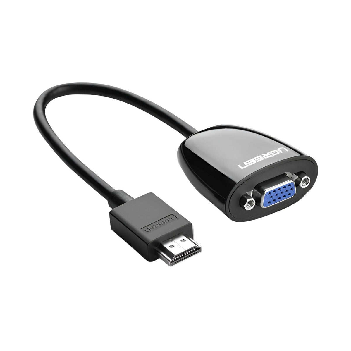 Image 1 for UGREEN HDMI to VGA Converter, 1080p Video Adapter - Black