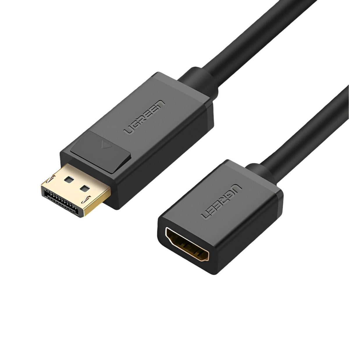 Image 1 for UGREEN DisplayPort to HDMI Adapter – 4K@30Hz, Male to Female Converter