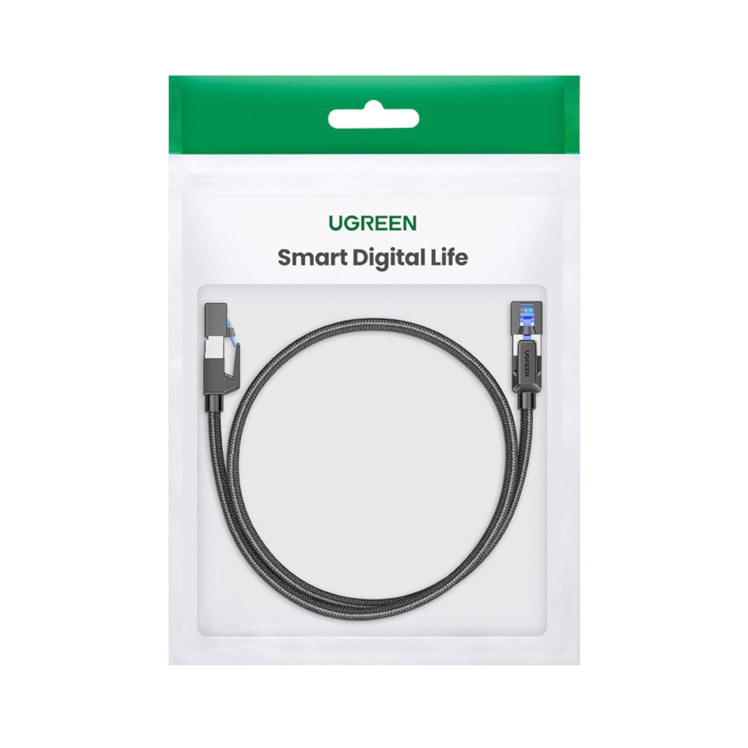 Image 5 for UGREEN Cat8 Nylon Braided Ethernet Cable - 40Gbps with Modular Plugs - 5m