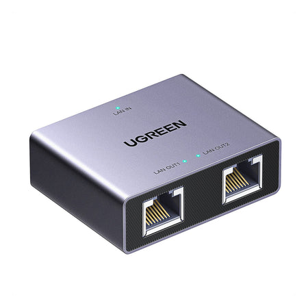 Image 1 for UGREEN 1-to-2 Gigabit Ethernet Splitter, 1000Mbps LAN Network Adapter