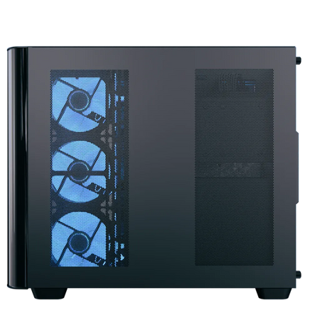 Image 3 for Aerocool P500C Black Mid-Tower ATX Case with 4x 120mm ARGB Fans and 4-Port ARGB Hub