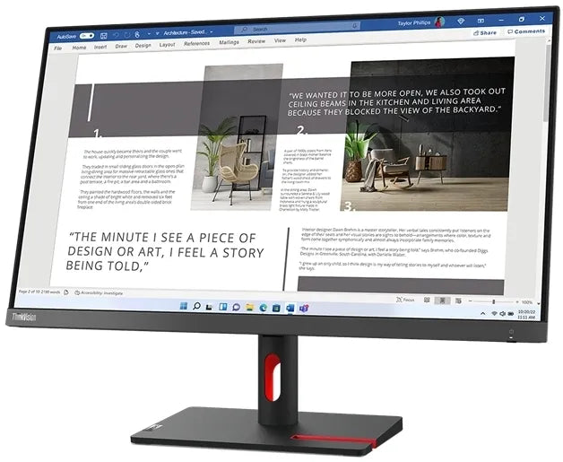Image 3 for Lenovo ThinkVision S27i-30 27-inch FHD Monitor