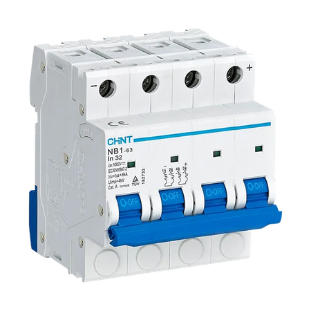 Image 2 for CHINT Solar PV DC Circuit Breaker 4P 63A