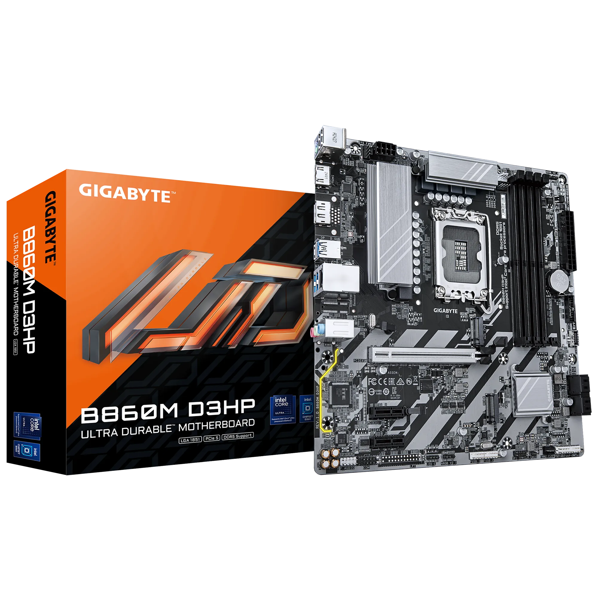 Image 1 for GIGABYTE Intel B860 Chipset Motherboard for LGA 1851