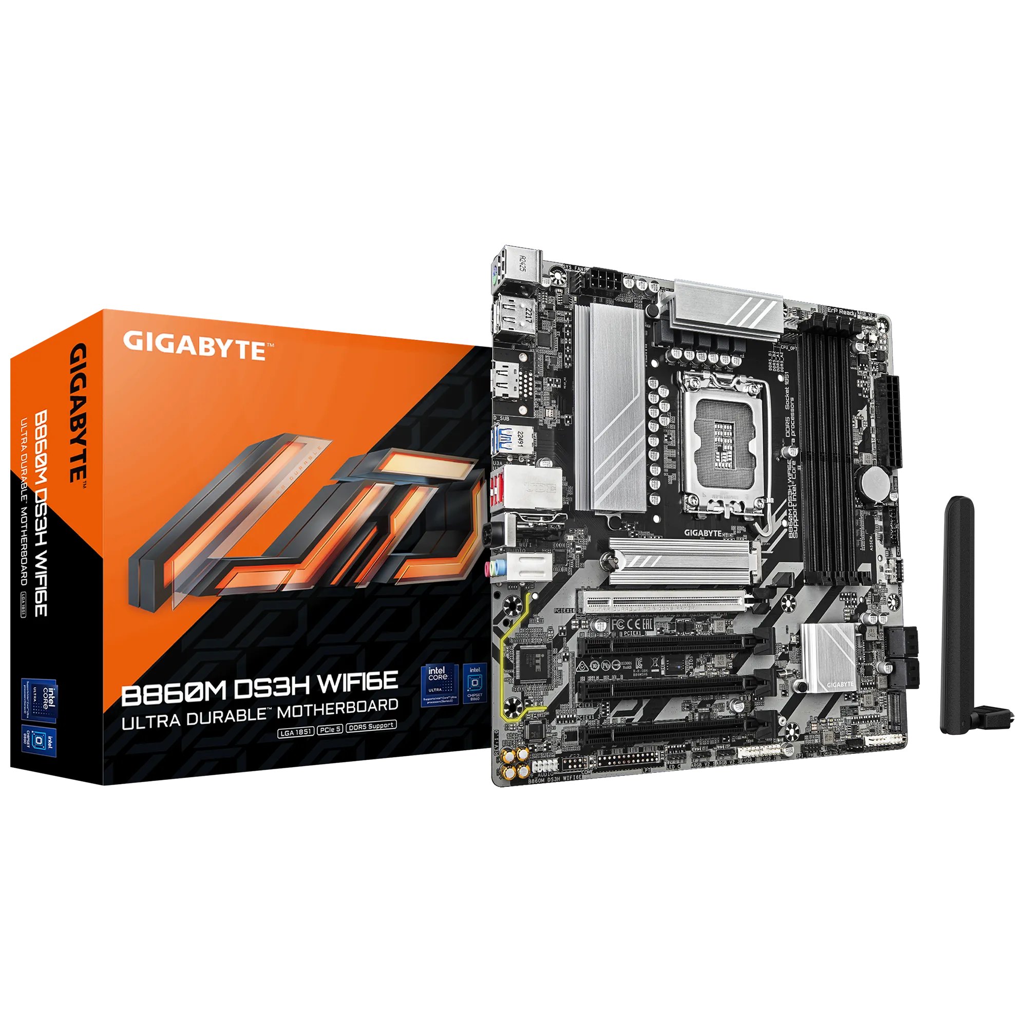 Image 1 for GIGABYTE B860 Motherboard with WiFi 6E - LGA 1851 Socket