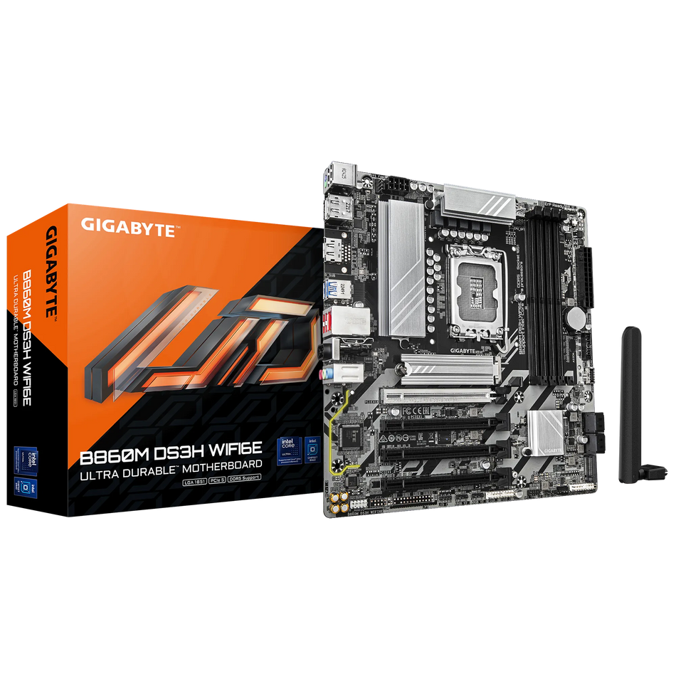 Image 1 for GIGABYTE B860 Motherboard with WiFi 6E - LGA 1851 Socket