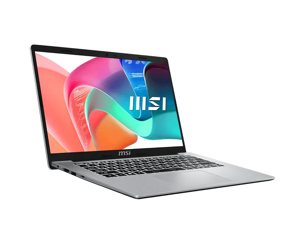 Image 2 for MSI Modern Intel® Core 7 150UUrban Silver14 FHDIntel GraphicsDDR5-16GB512GB SSD1yr WtyWIN11H
