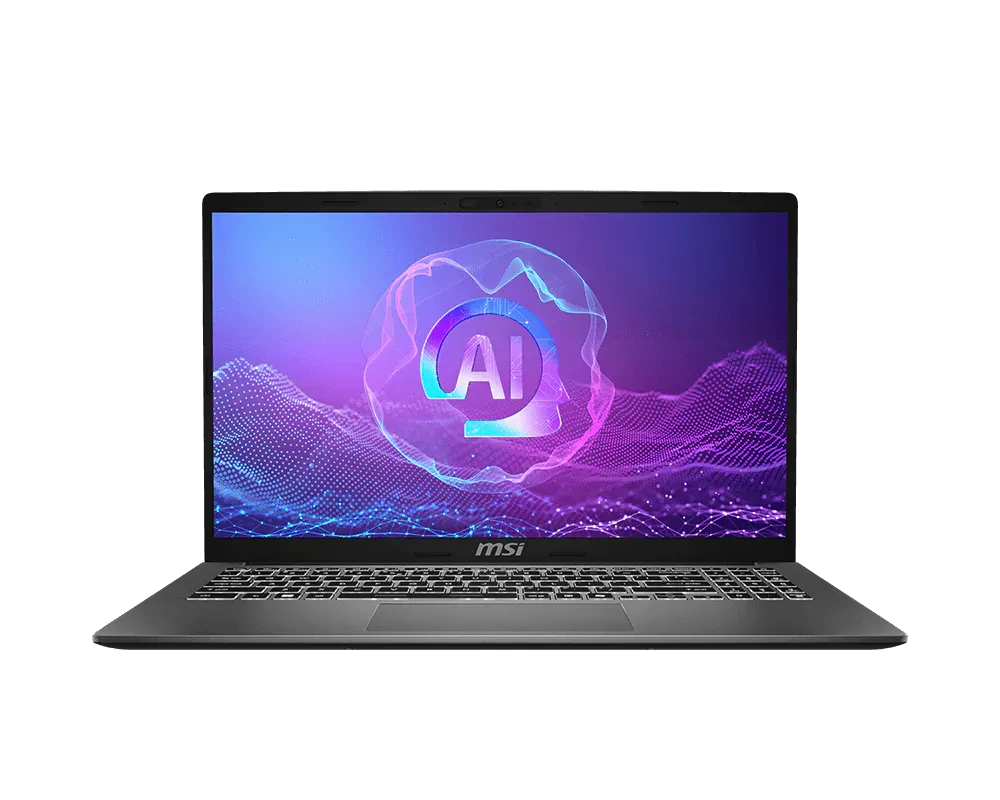 Image 2 for MSI Modern AMD Ryzen AI 5 330Platinum Gray15.6 FHDAMD Radeon™ GraphicsDDR5-16GB512GB SSD1yr WtyWIN11H