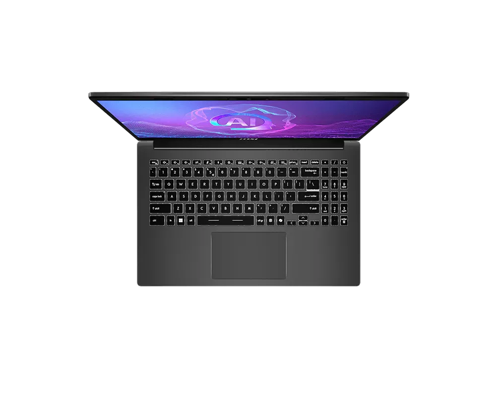 Image 4 for MSI Modern AMD Ryzen AI 5 330Platinum Gray15.6 FHDAMD Radeon™ GraphicsDDR5-16GB512GB SSD1yr WtyWIN11H