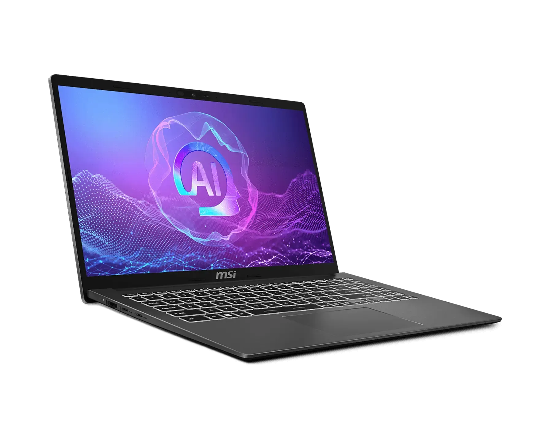 Image 6 for MSI Modern AMD Ryzen AI 5 330Platinum Gray15.6 FHDAMD Radeon™ GraphicsDDR5-16GB512GB SSD1yr WtyWIN11H