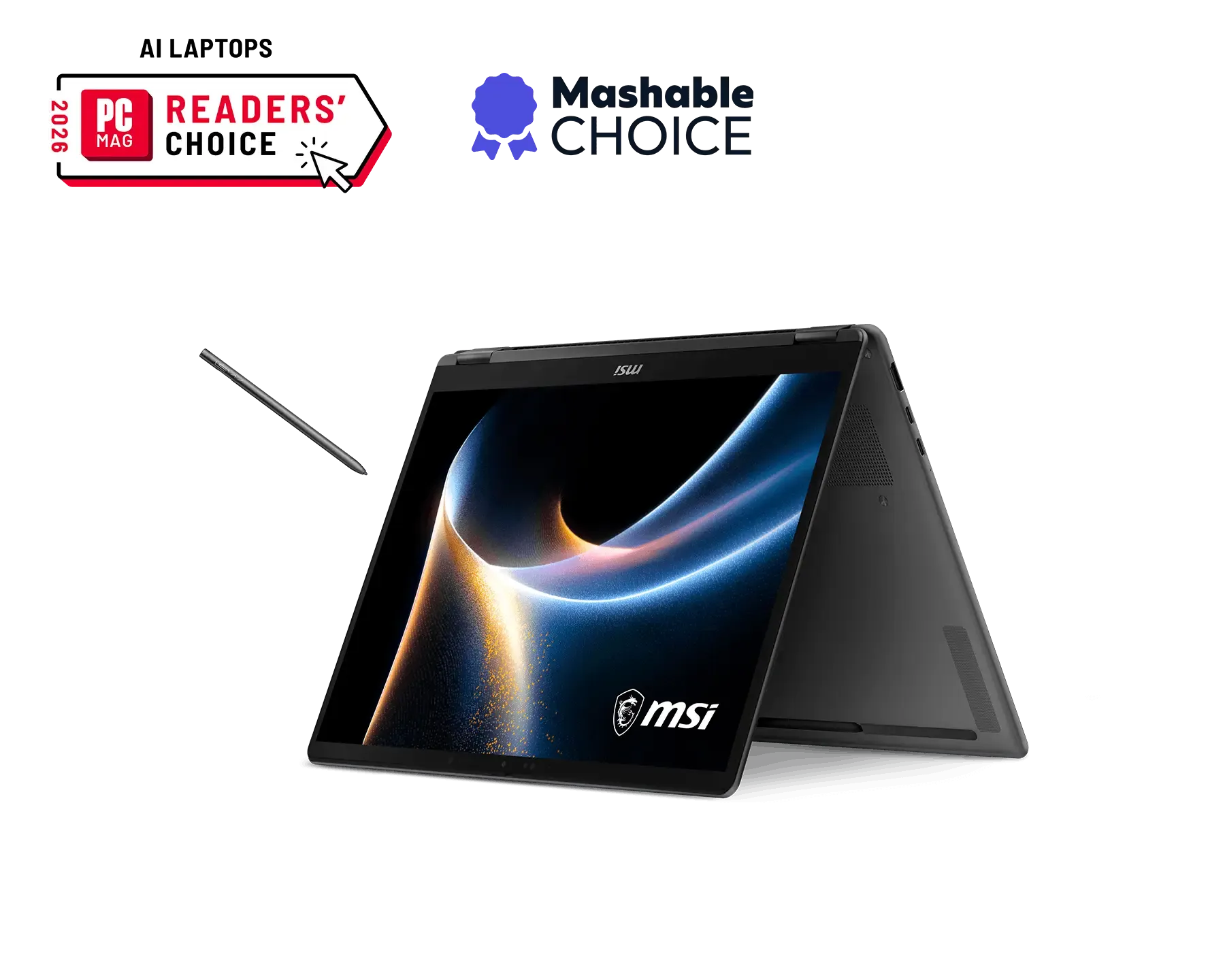 Image 6 for MSI Prestige Intel Ultra9 386HPlatinum Gray14 FHD- Touch ScreenIntel® Arc Graphics - 2622LPDDR5X 32GB1TB SSD2yrW11H