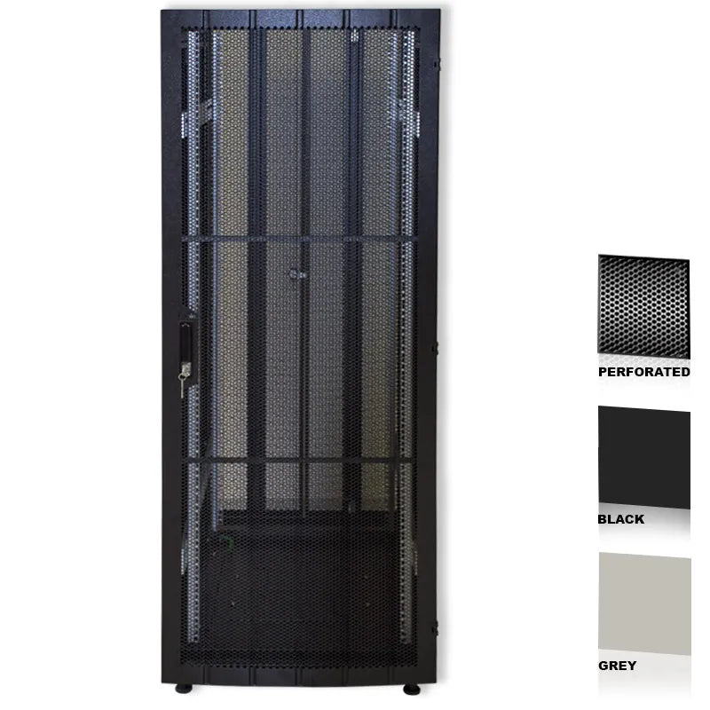 Image 1 for RCT 25U Server and Networking Cabinet with Perforated Door