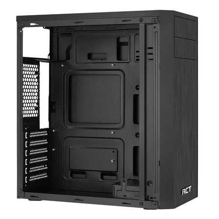 Image 2 for RCT Mid-Tower ATX Computer Case with DVD Slot - Black + 550W PSU