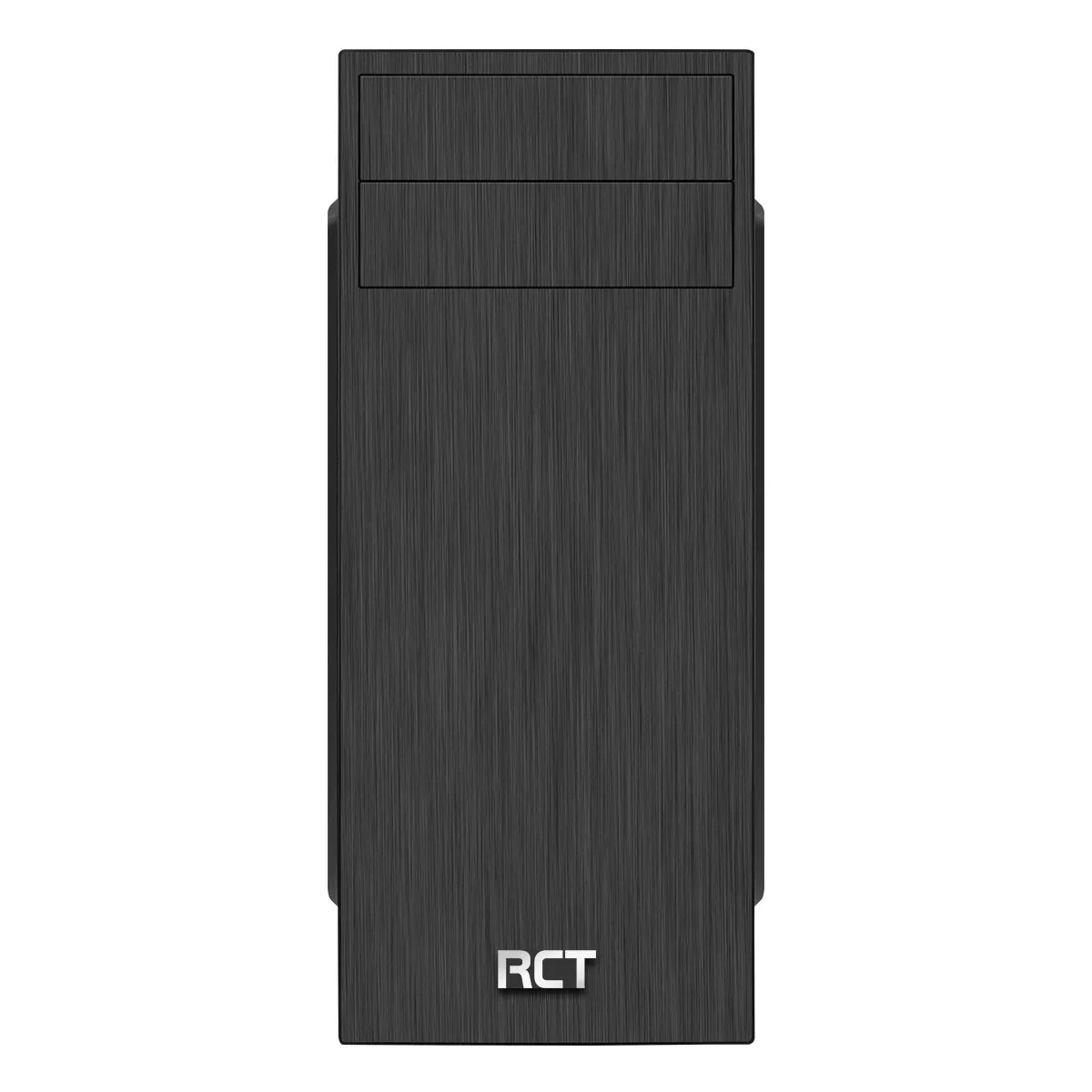 Image 1 for RCT Mid-Tower ATX Computer Case with DVD Slot - Black + 550W PSU